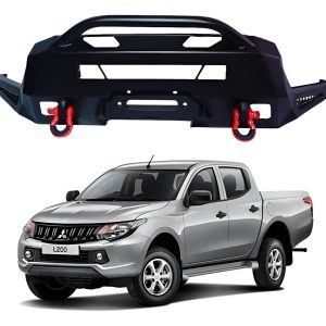 Defensa Delantera Cal. 10 C/porta Winch L200 2015-2019