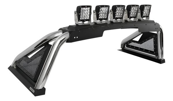 Sport Bar 2.0 Con Actuador Inox Para Tacoma 2016-2022