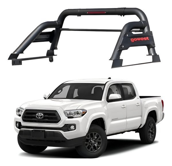 Roll Bar Batea Toyota Tacoma 2016-2023 Negro Sr Trd Off Road