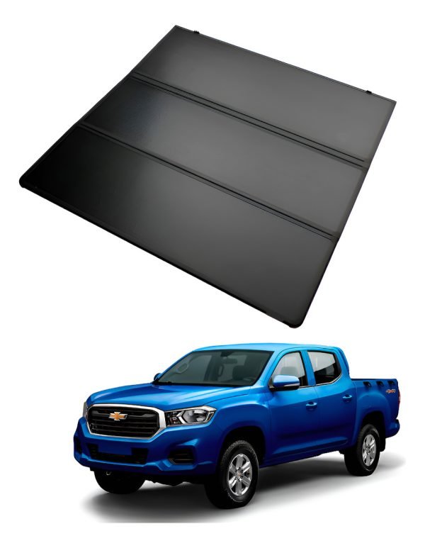 Tapa Batea Trifold Rigida Para Chevrolet S10 Max 2022 2025