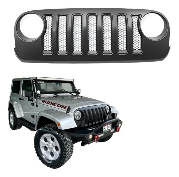 Parrilla Frontal Conversión Jeep Jk 2007-2017 A Jl