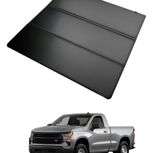 Tapa Batea Trifold Rígida Cheyenne/silverado 2019-2026