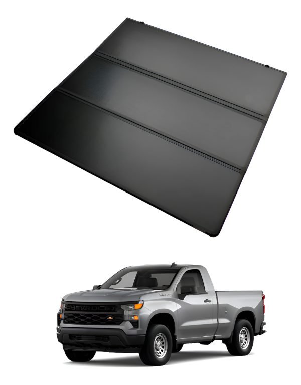 Tapa Batea Trifold Rígida Cheyenne/silverado 2019-2026