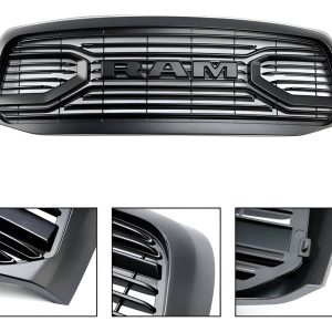 Parrilla Frontal Sin Led Para Ram 1500 2013-2018