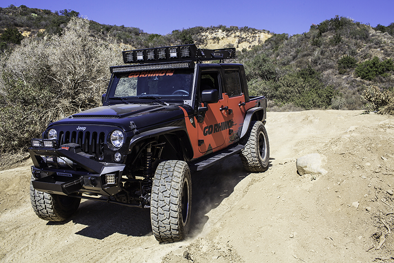 Estribos Rb10 Wrangler Jk 07-18, 4 Puertas Ngo Tex - Imagen 7