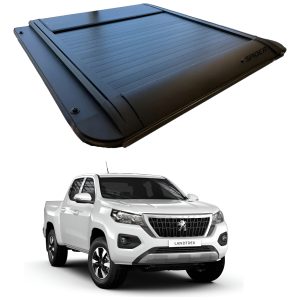 Tapa Batea Retráctil Con Chapa Para Peugeot Landtrek
