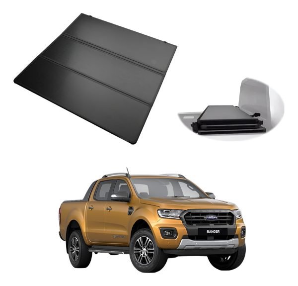 Tapa Batea Trifold Para Ranger Wildtrack 2016-2022 Roll Bar