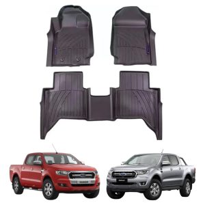 Kit De Tapetes Exclusivo Para Ford Ranger 2013 - 2022