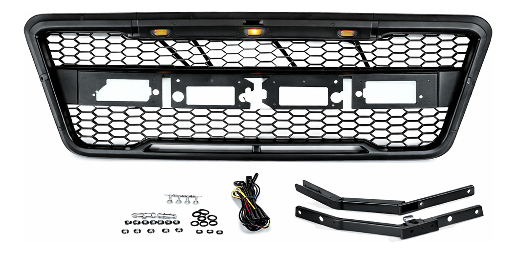 Parrilla Negra Para Ford F-150 2004-2008 - Imagen 3