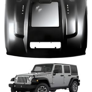 Cofre Con Cristal Jeep Wrangler Jk Rubicon Sahara 2007-2017