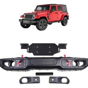 Defensa Delantera 10 Aniv Para Jeep Jk 2007-2017 Estilo Jl