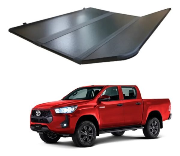 Tapa Hard Trifold Para Toyota Hilux 2015-2025
