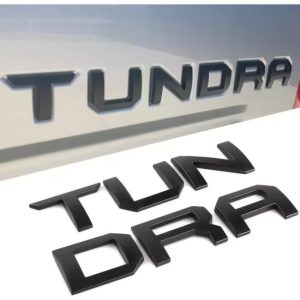 Letras Emblema 3d Tapa De Caja Batea Toyota Tundra 2022-2026