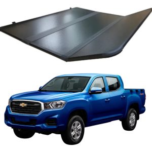 Tapa Hard Trifold Para Chevrolet S10 Max Crew 2022 -2026