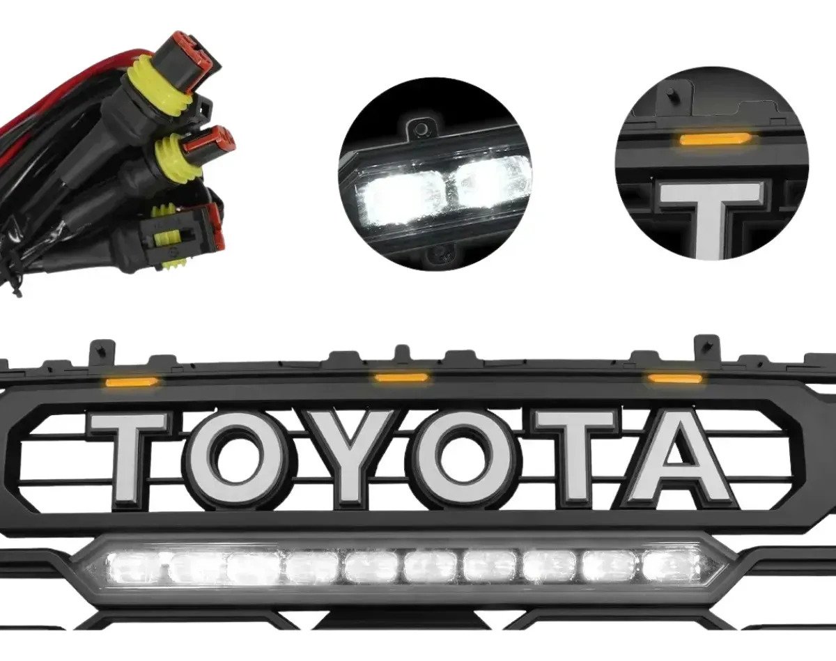 Parrilla Trd Con Led Para Toyota Tundra 2022-2025 - Imagen 4