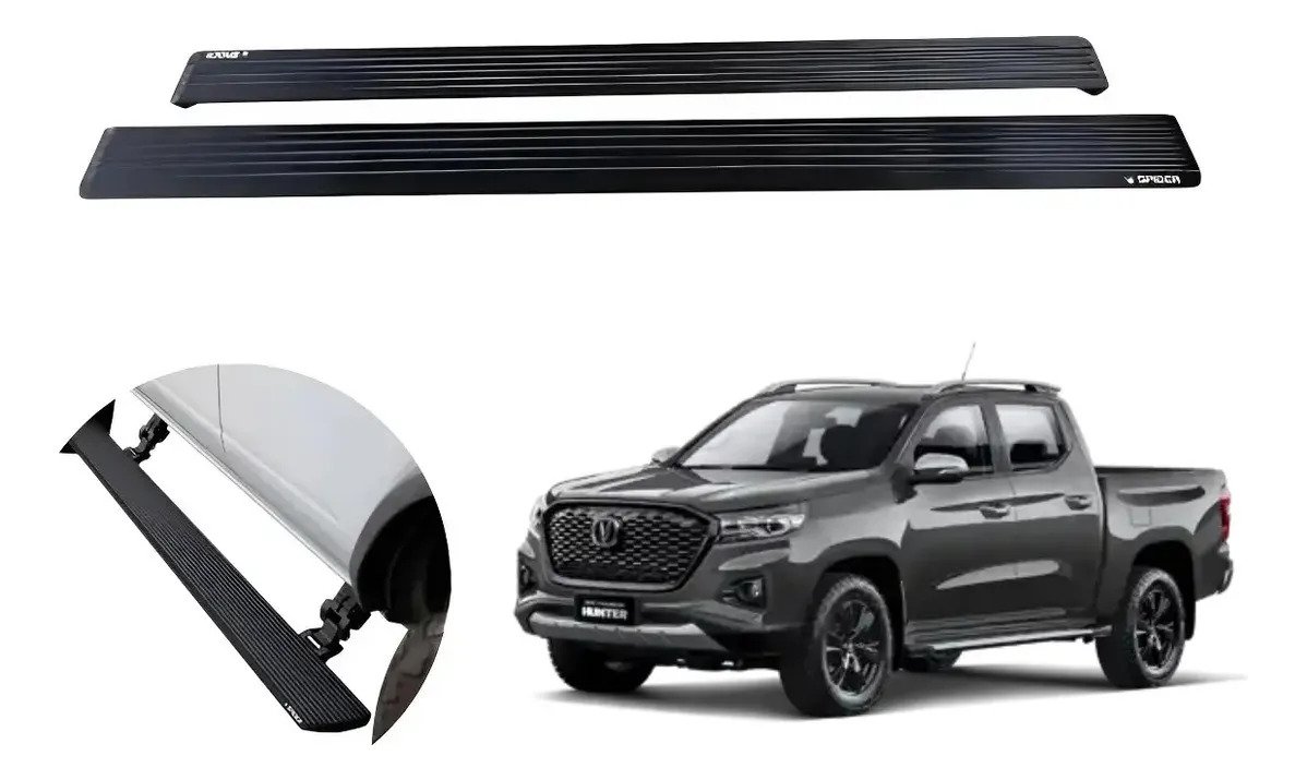 Estribos Electricos Antiderrapantes P/ Changan Hunter 22-25