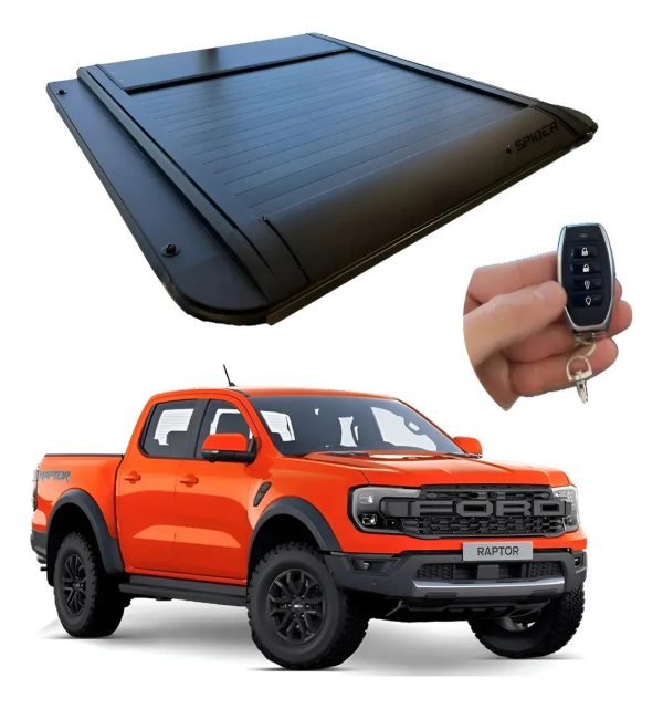Tapa Batea Retráctil Eléctrica Ford Ranger Raptor 2023-2026