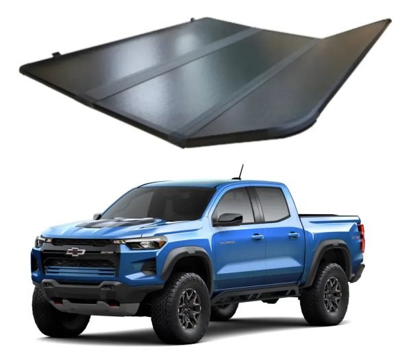 Tapa Hard Trifold Para Chevrolet Colorado Crew 2015 -2026