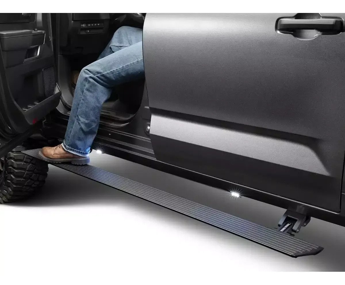 Estribos Electrico Voltstep Ngo Text Para Ram 1500 2019 2024 - Imagen 5