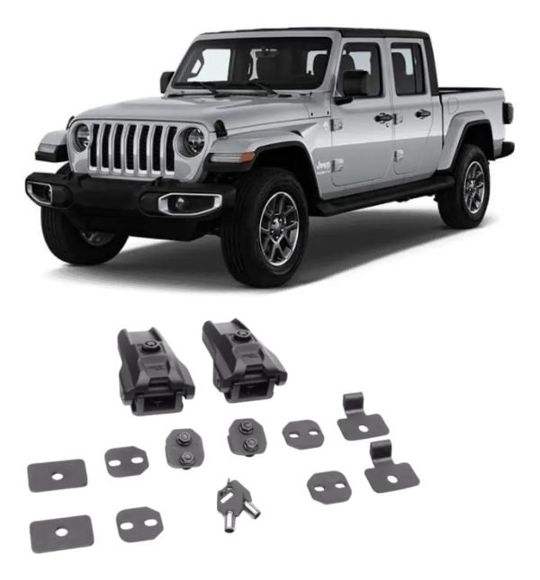 Seguros Para Cofre Rugged Ridge Jeep Gladiator 2018-2025