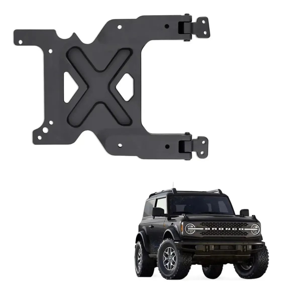 Refuerzo De Bisagra Puerta Trasera Para Ford Bronco 22 24+