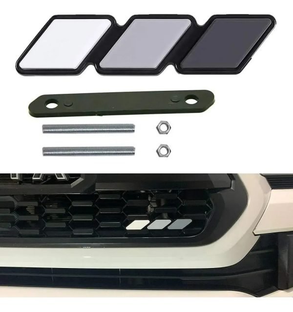 Emblema Tricolor Trd Para Parrilla Toyota Tacoma Insignia