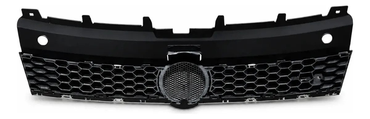 Parrilla Frontal Volkswagen Polo Gti 2012-2014 Negro Cromado - Imagen 4