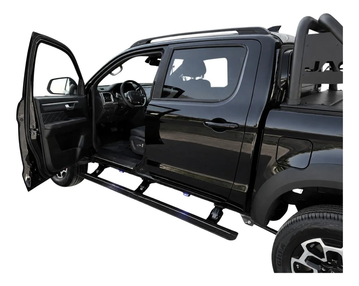 Estribos Eléctrico Bk Spotlight Para Jeep Wrangler 2008 2017 - Imagen 3