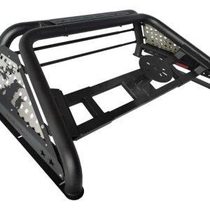 Roll Bar Táctico C/porta Llanta Para Toyota Hilux 2016-2026