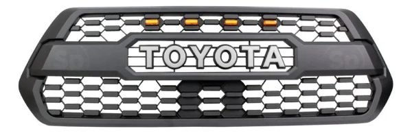 Parrilla Frontal Led Trd Pro Para Toyota Tacoma 20162023