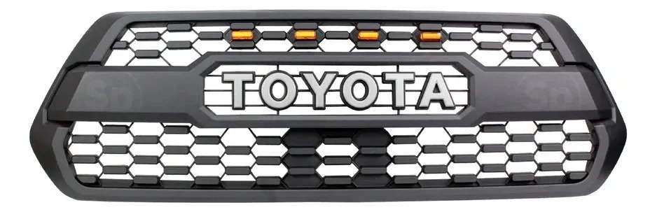 Parrilla Frontal Led Trd Pro Para Toyota Tacoma 20162023