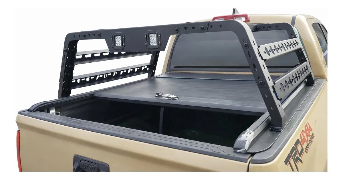 Rack De Carga Roll Bar C/led Para Chevrolet Cheyenne 16-26