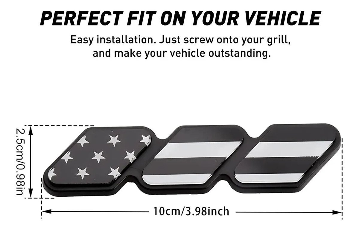 Emblema Tricolor Trd Para Parrilla Toyota Tacoma Insignia - Imagen 3