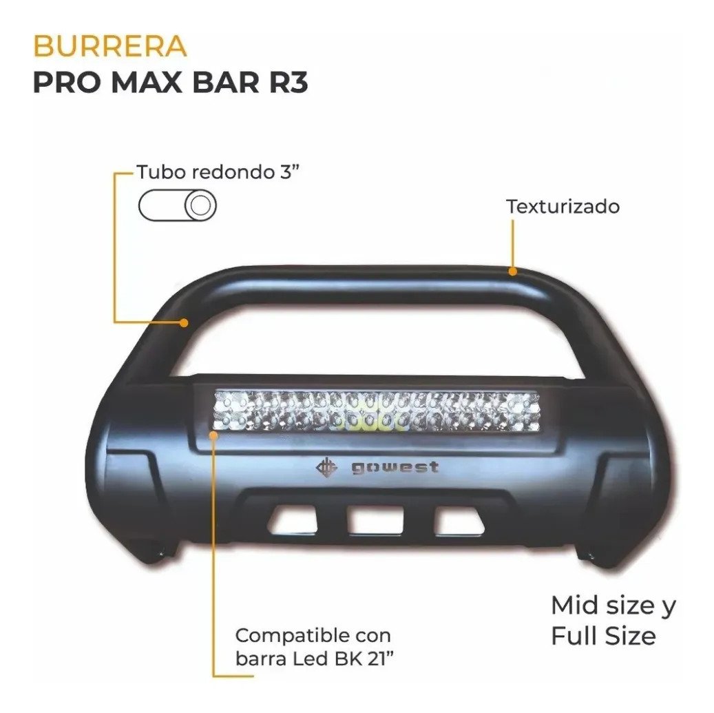 Burrera Promax Barr3 Full Size Para Ford Lobo 2015-2017 - Imagen 6