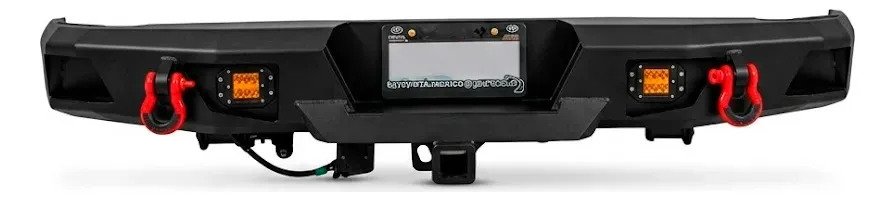 Defensa Trasera Acero Trd Toyota Hilux 2016-2025 - Imagen 2