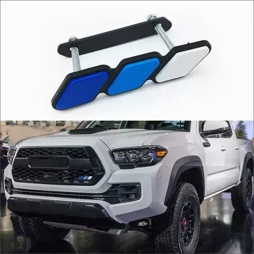 Emblema Tricolor Trd Para Parrilla Toyota Tacoma Insignia