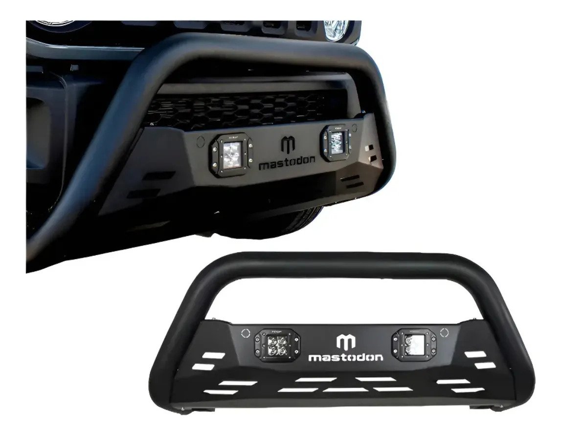 Burrera Rage Con 2 Faros Para Nissan Np300 2016-2020 - Imagen 2