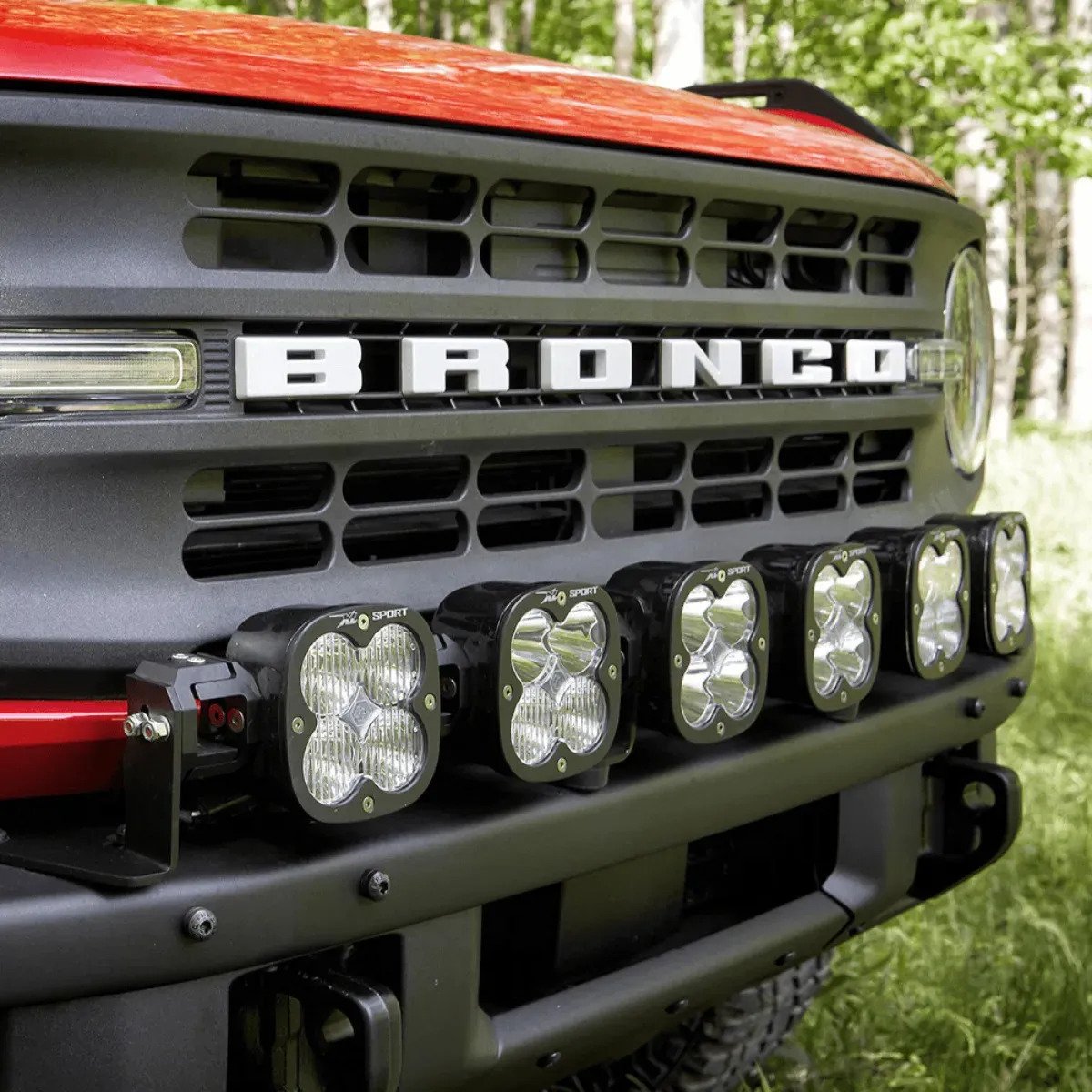 Barra 6 Faros Xl Sport Baja Designs Defensa Bronco 2021-2026 - Imagen 3