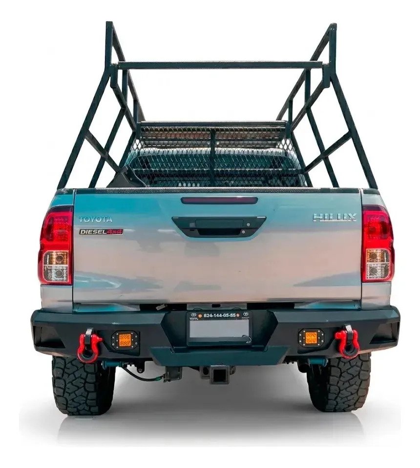 Defensa Trasera Acero Trd Toyota Hilux 2016-2025 - Imagen 3