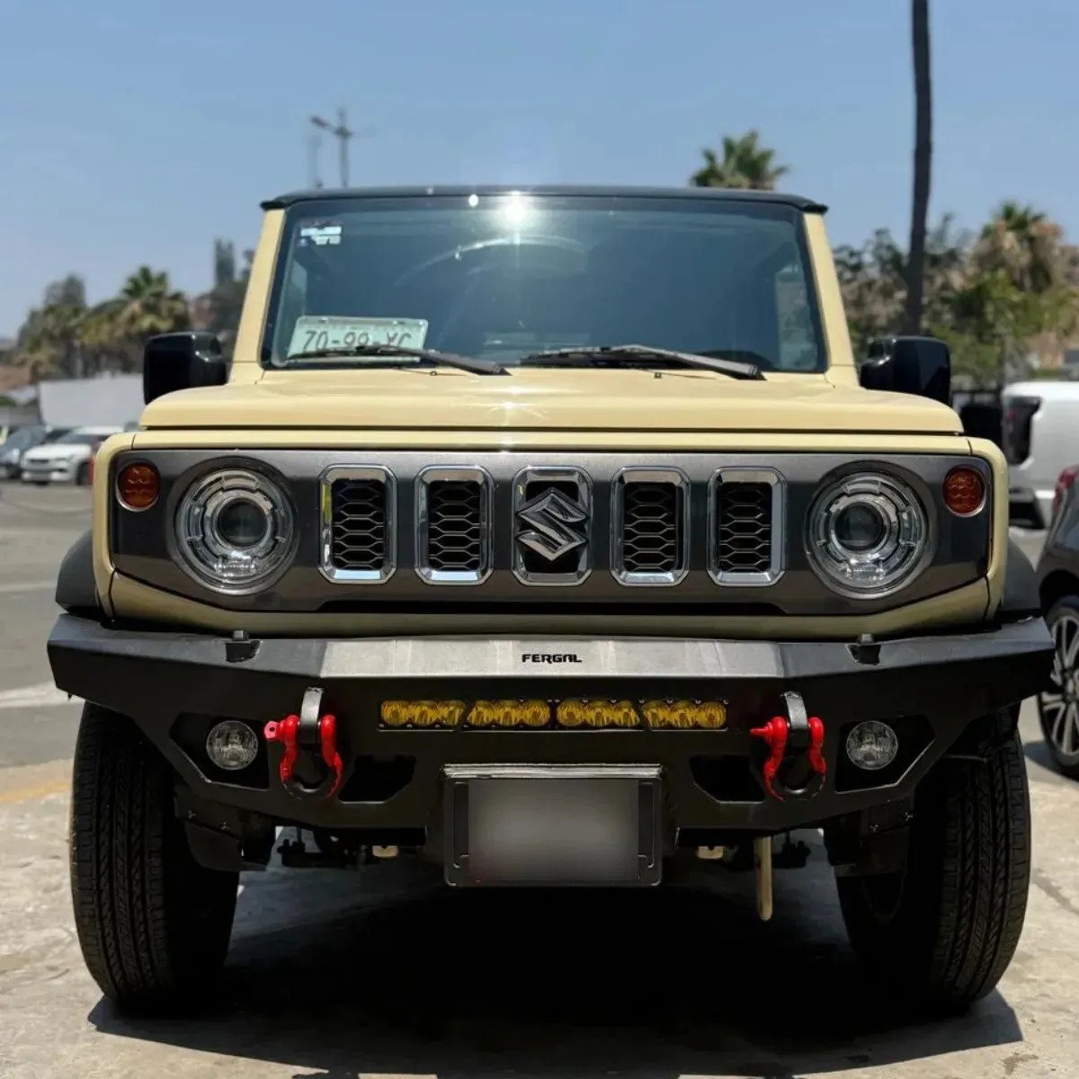 Defensa Delantera Acero Off Road Suzuki Jimny 2020-2025 - Imagen 4