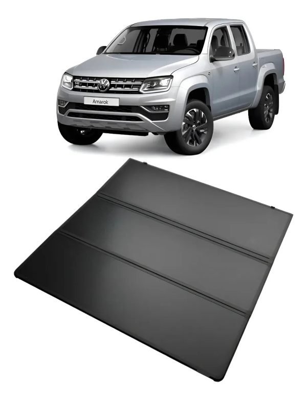 Tapa Batea Trifold Rigida Para Vw Amarok 2011 A 2022