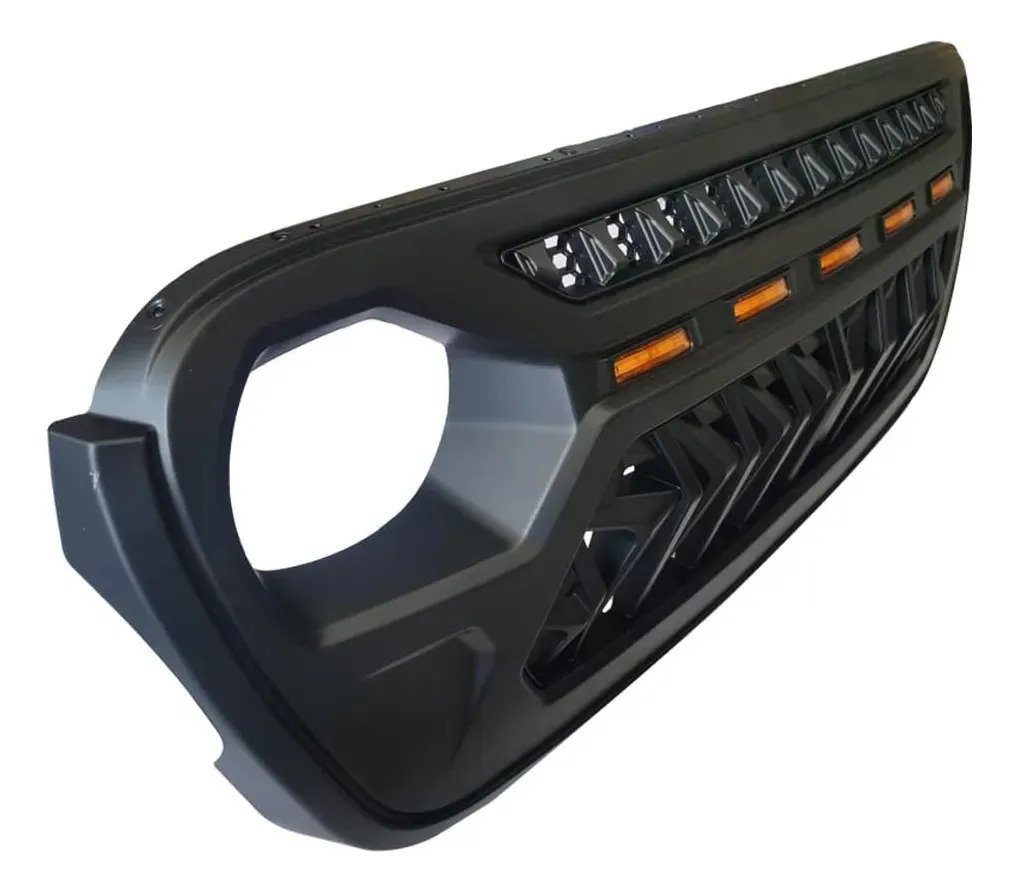 Parrilla Angry C/led Jeep Wrangler Jl Gladiator 2018-2025 - Imagen 2