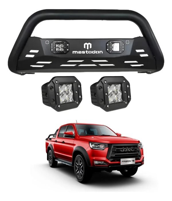 Burrera Rage Con 2 Faros Para Jac Frison T8 2020-2024