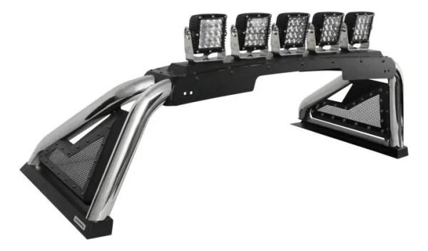 Sport Bar Con Actuador Inox Para Mitsubishi L200 2015 2024