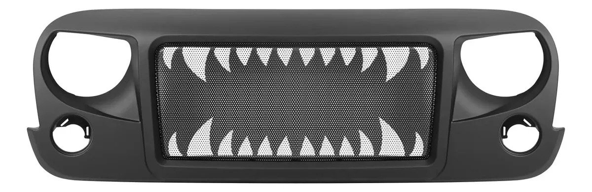 Parrilla Monster Para Jeep Wrangler Jk 2007 - 2017