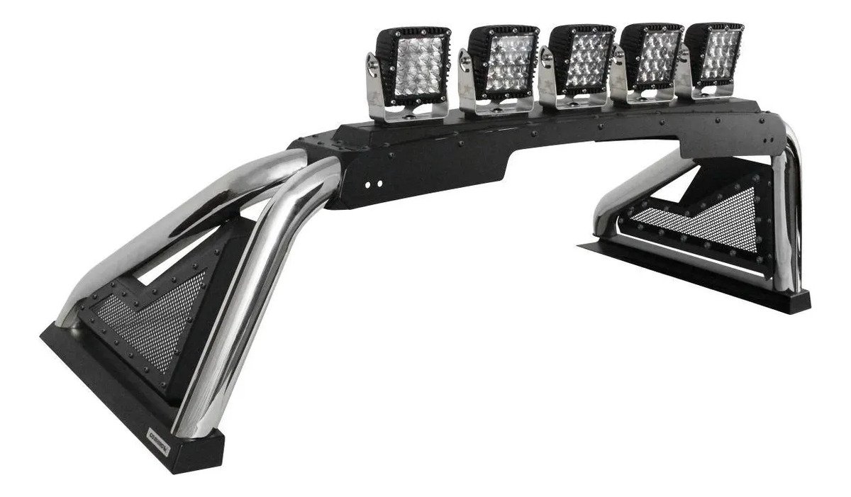 Sport Bar 2.0 Inox Para Chevrolet Silverado 2500/3500 2020-2022 - Imagen 2