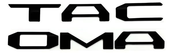 Letras Emblema 3d Tapa De Caja Batea Tacoma 2024 2025 2026