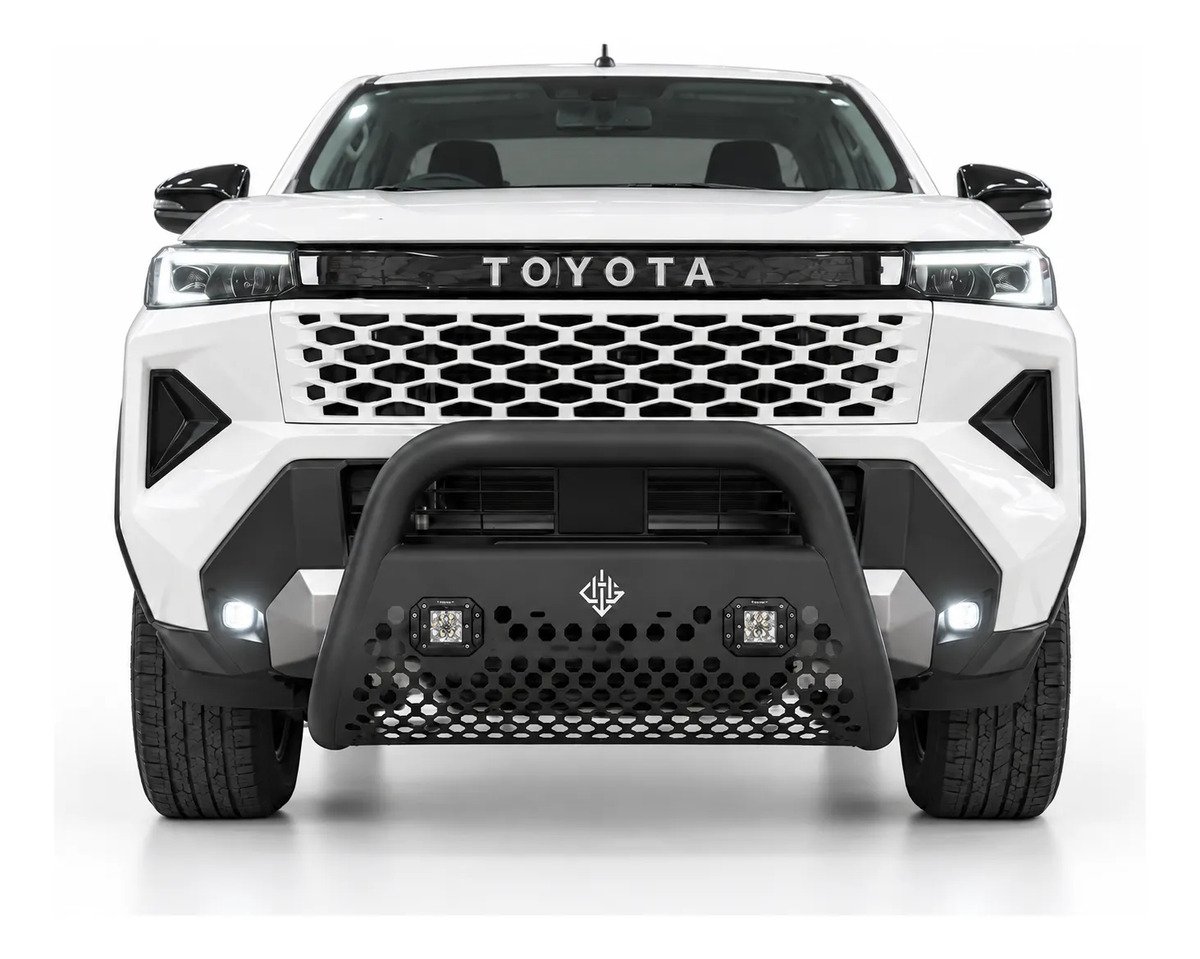 Burrera Ultra Bar Texturizada 2 Faros Para Toyota Hilux 2027 - Imagen 2