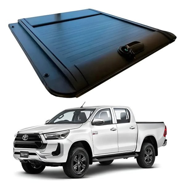 Tapa Batea Retráctil C/chapa Toyota Hilux 2021-2026