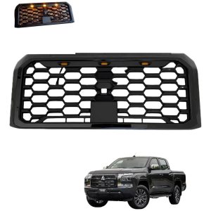 Parrilla Versión Lujo Con Led Para Mitsubishi L200 2026